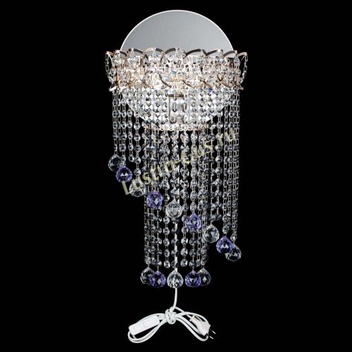 Бра Омега №1 фиолетовая в Саратове Гусь Хрустальный