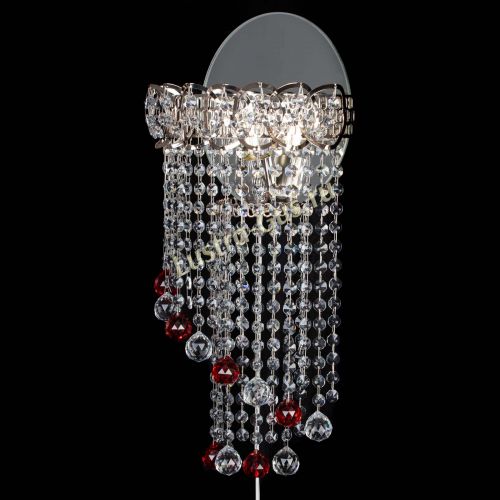 Бра Омега №1 красная в Саратове Гусь Хрустальный