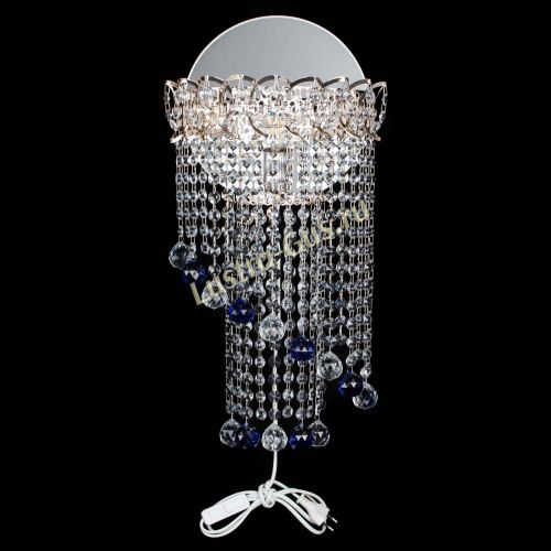 Бра Омега №1 синяя в Саратове Гусь Хрустальный