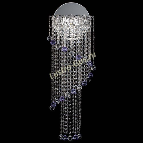 Бра Омега №3 фиолетовая в Саратове Гусь Хрустальный