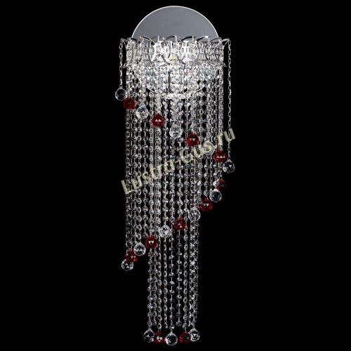 Бра Омега №3 красная в Саратове Гусь Хрустальный