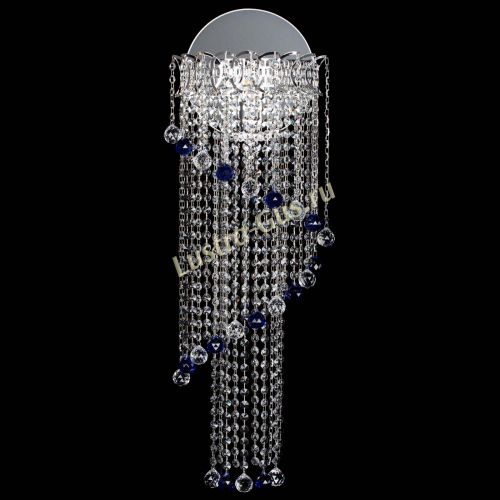 Бра Омега №3 синяя в Саратове Гусь Хрустальный