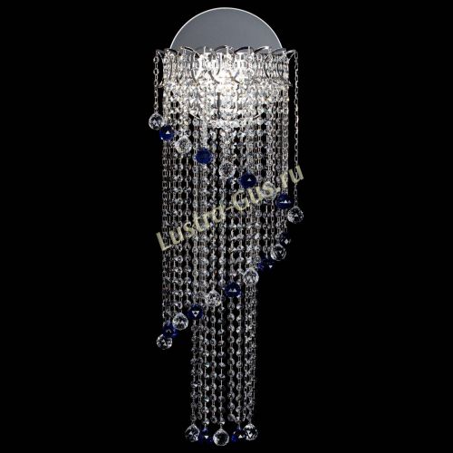 Бра Омега №3 синяя в Саратове Гусь Хрустальный