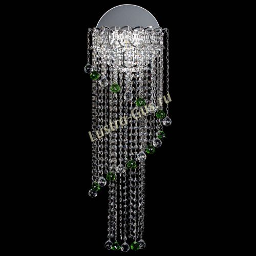 Бра Омега №3 зеленая в Саратове Гусь Хрустальный