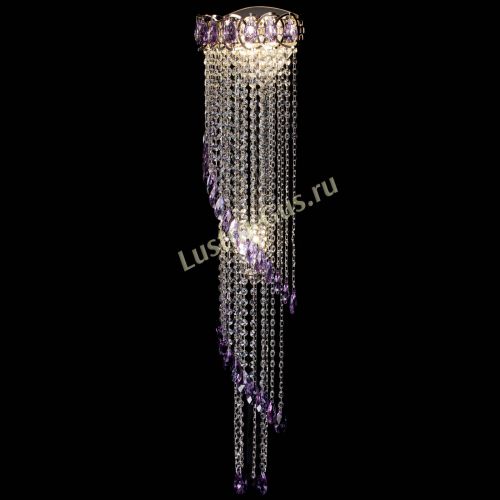 Бра Омега №4 фиолетовая в Саратове Гусь Хрустальный