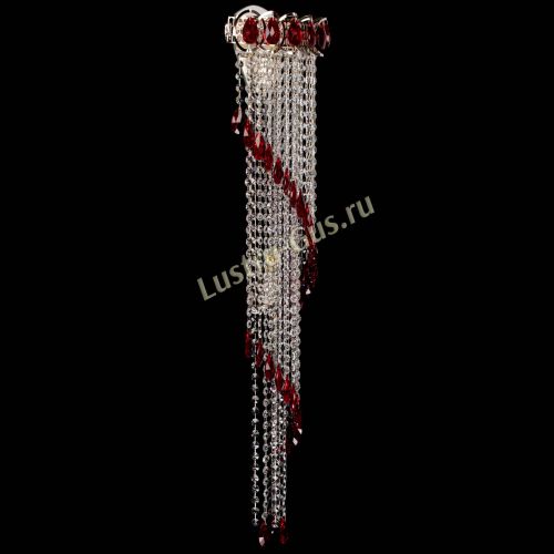 Бра Омега №4 красная в Саратове Гусь Хрустальный