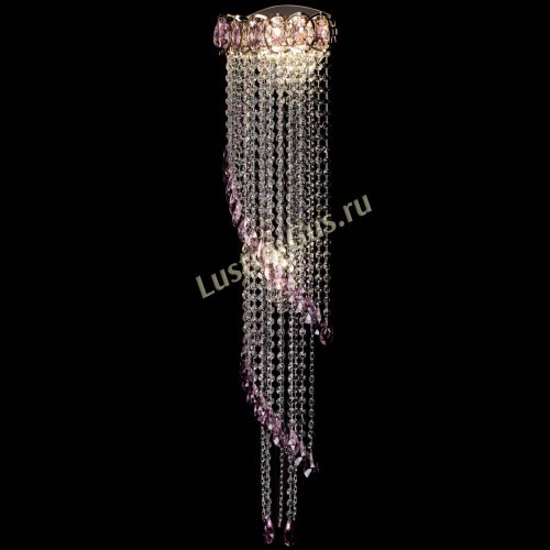 Бра Омега №4 розовая в Саратове Гусь Хрустальный