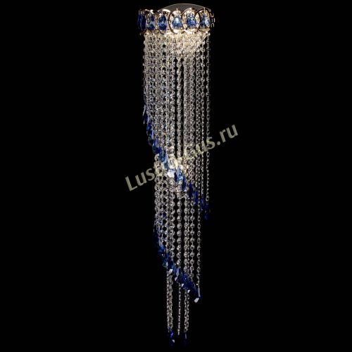 Бра Омега №4 синяя в Саратове Гусь Хрустальный