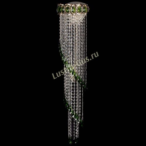 Бра Омега №4 зеленая в Саратове Гусь Хрустальный