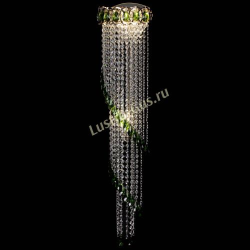 Бра Омега №4 зеленая в Саратове Гусь Хрустальный
