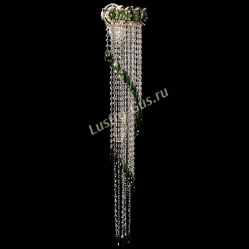 Бра Омега №4 зеленая в Саратове Гусь Хрустальный