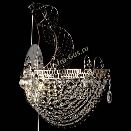 Бра Парусник №1 черная в Саратове Гусь Хрустальный