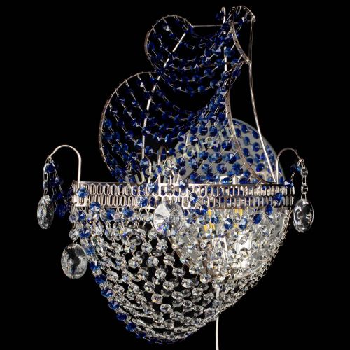 Бра Парусник №1 синяя в Саратове Гусь Хрустальный