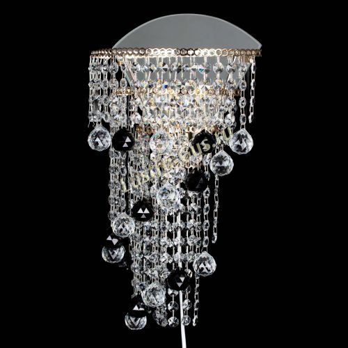 Бра Пирамида №3 черная в Саратове Гусь Хрустальный