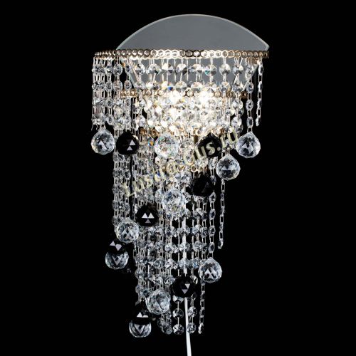 Бра Пирамида №3 черная в Саратове Гусь Хрустальный