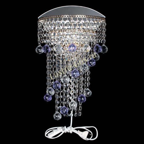 Бра Пирамида №3 фиолетовая в Саратове Гусь Хрустальный