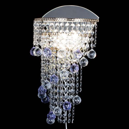 Бра Пирамида №3 фиолетовая в Саратове Гусь Хрустальный