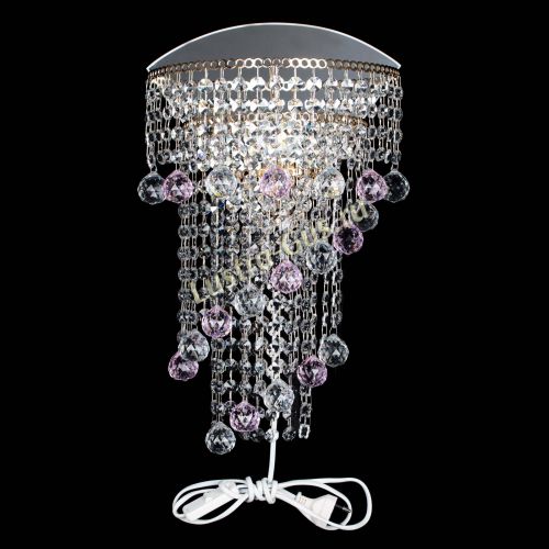 Бра Пирамида №3 розовая в Саратове Гусь Хрустальный