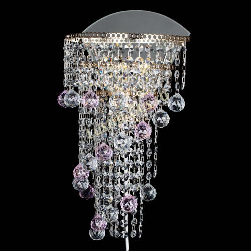 Бра Пирамида №3 розовая в Саратове Гусь Хрустальный