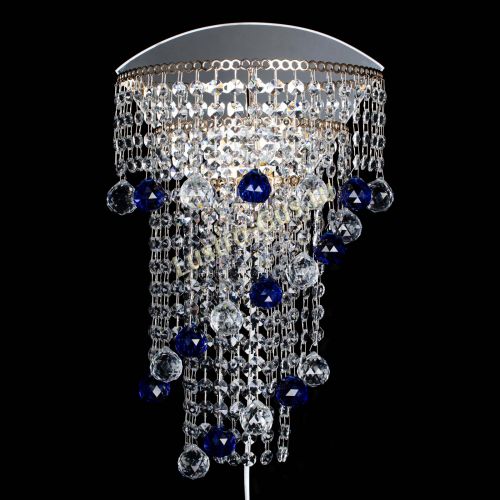 Бра Пирамида №3 синяя в Саратове Гусь Хрустальный