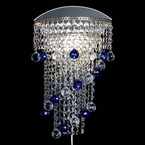 Бра Пирамида №3 синяя в Саратове Гусь Хрустальный