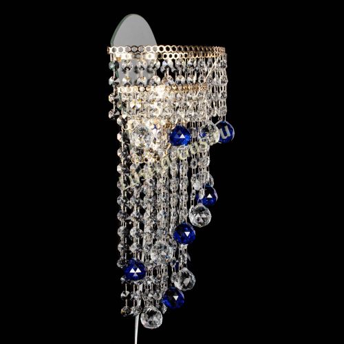 Бра Пирамида №3 синяя в Саратове Гусь Хрустальный