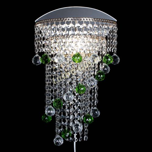 Бра Пирамида №3 зеленая в Саратове Гусь Хрустальный