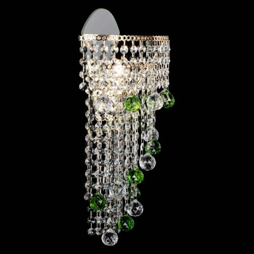 Бра Пирамида №3 зеленая в Саратове Гусь Хрустальный