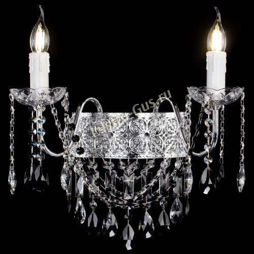 Бра Свеча Восток №2 черная в Саратове Гусь Хрустальный