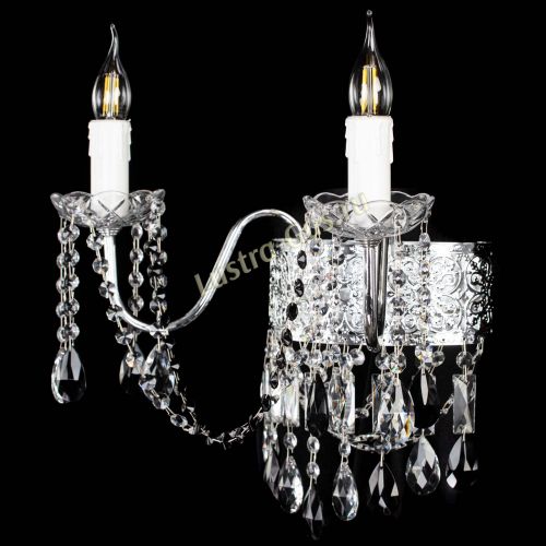 Бра Свеча Восток №2 черная в Саратове Гусь Хрустальный