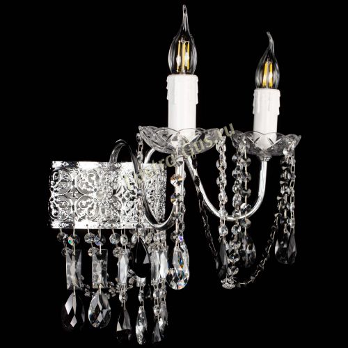 Бра Свеча Восток №2 черная в Саратове Гусь Хрустальный