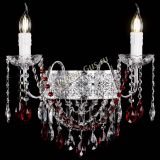 Бра Свеча Восток №2 красная в Саратове