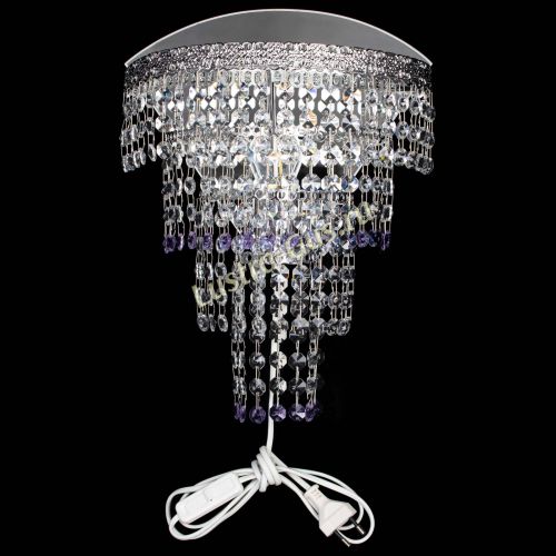 Бра Токката оптикон фиолетовая в Саратове Гусь Хрустальный