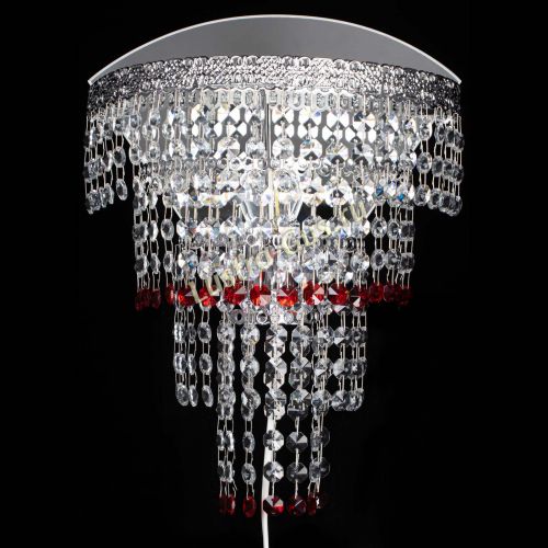 Бра Токката оптикон красная в Саратове Гусь Хрустальный