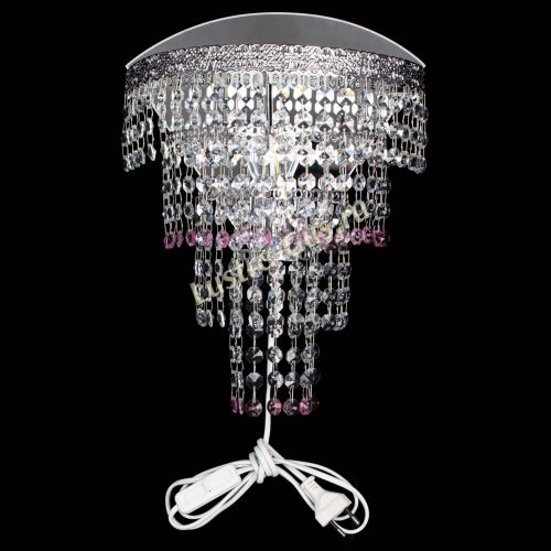 Бра Токката оптикон розовая в Саратове Гусь Хрустальный