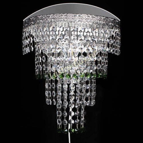 Бра Токката оптикон зеленая в Саратове Гусь Хрустальный