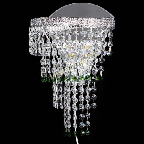 Бра Токката оптикон зеленая в Саратове Гусь Хрустальный