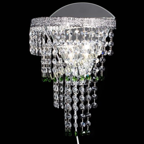 Бра Токката оптикон зеленая в Саратове Гусь Хрустальный