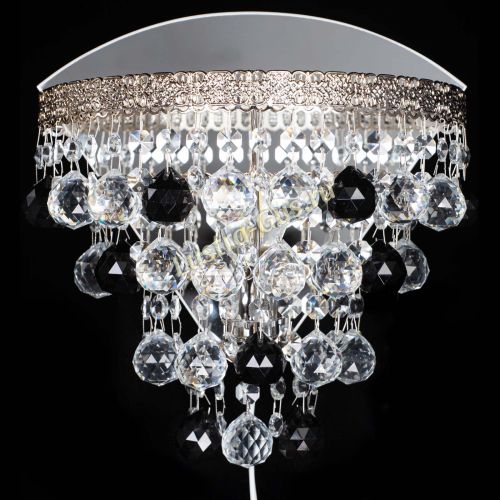 Бра Токката пирамида шар 30 черная в Саратове Гусь Хрустальный