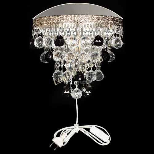 Бра Токката пирамида шар 30 черная в Саратове Гусь Хрустальный