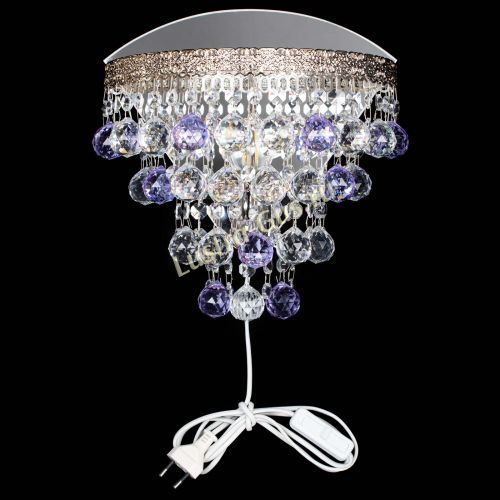 Бра Токката пирамида шар 30 фиолетовая в Саратове Гусь Хрустальный