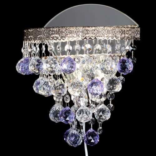 Бра Токката пирамида шар 30 фиолетовая в Саратове Гусь Хрустальный