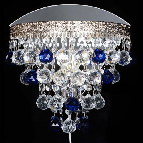 Бра Токката пирамида шар 30 синяя в Саратове Гусь Хрустальный