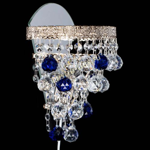 Бра Токката пирамида шар 30 синяя в Саратове Гусь Хрустальный