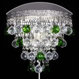 Бра Токката пирамида шар 30 зеленая в Саратове