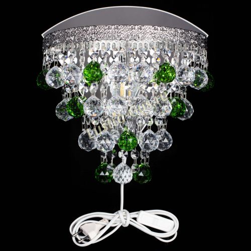 Бра Токката пирамида шар 30 зеленая в Саратове Гусь Хрустальный