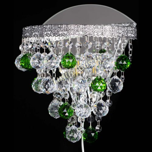 Бра Токката пирамида шар 30 зеленая в Саратове Гусь Хрустальный