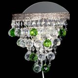 Бра Токката пирамида шар 30 зеленая в Саратове