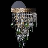 Бра Токката пирамида журавлик под бронзу зеленая в Саратове