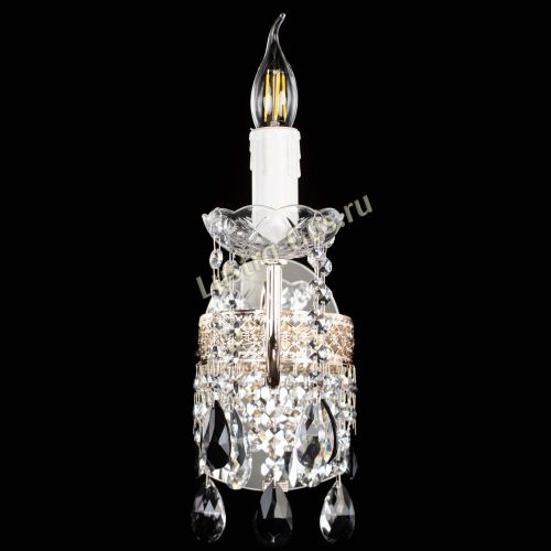 Бра Венеция №1 мини черная в Саратове Гусь Хрустальный